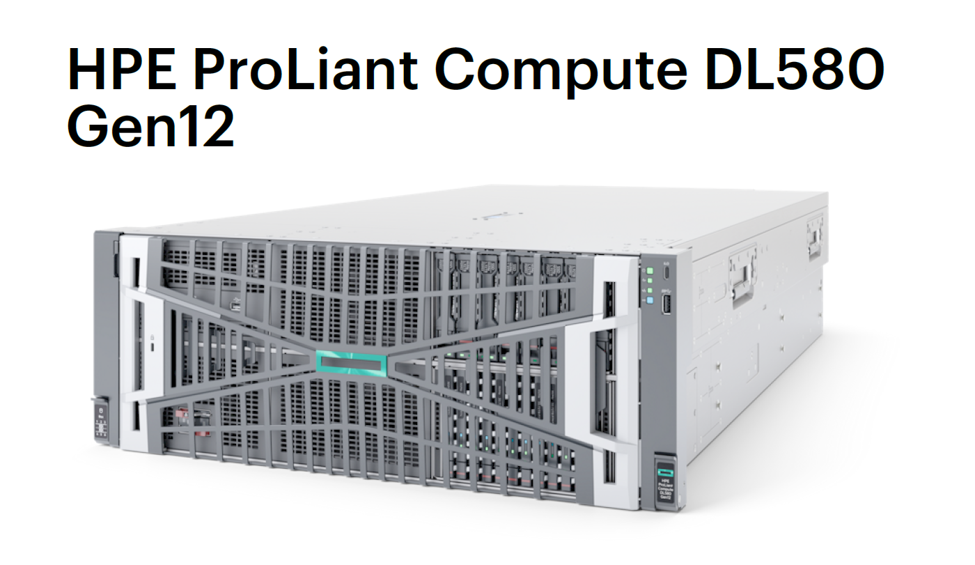سرور HPE DL580 Gen12
